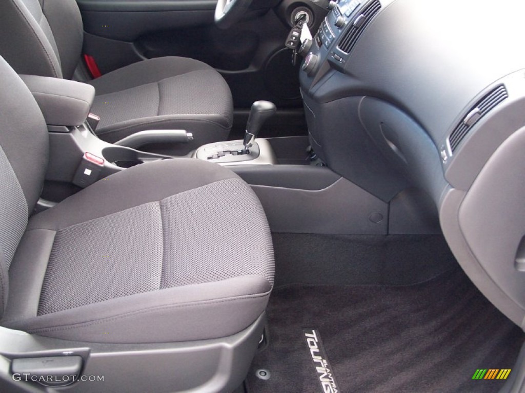 2012 Elantra SE Touring - Shimmering Silver / Black photo #13