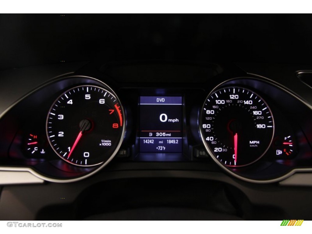 2011 Audi A5 2.0T quattro Coupe Gauges Photo #85855108