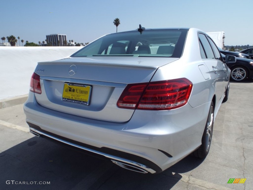 2014 E 350 Sport Sedan - Iridium Silver Metallic / Gray/Dark Gray photo #4