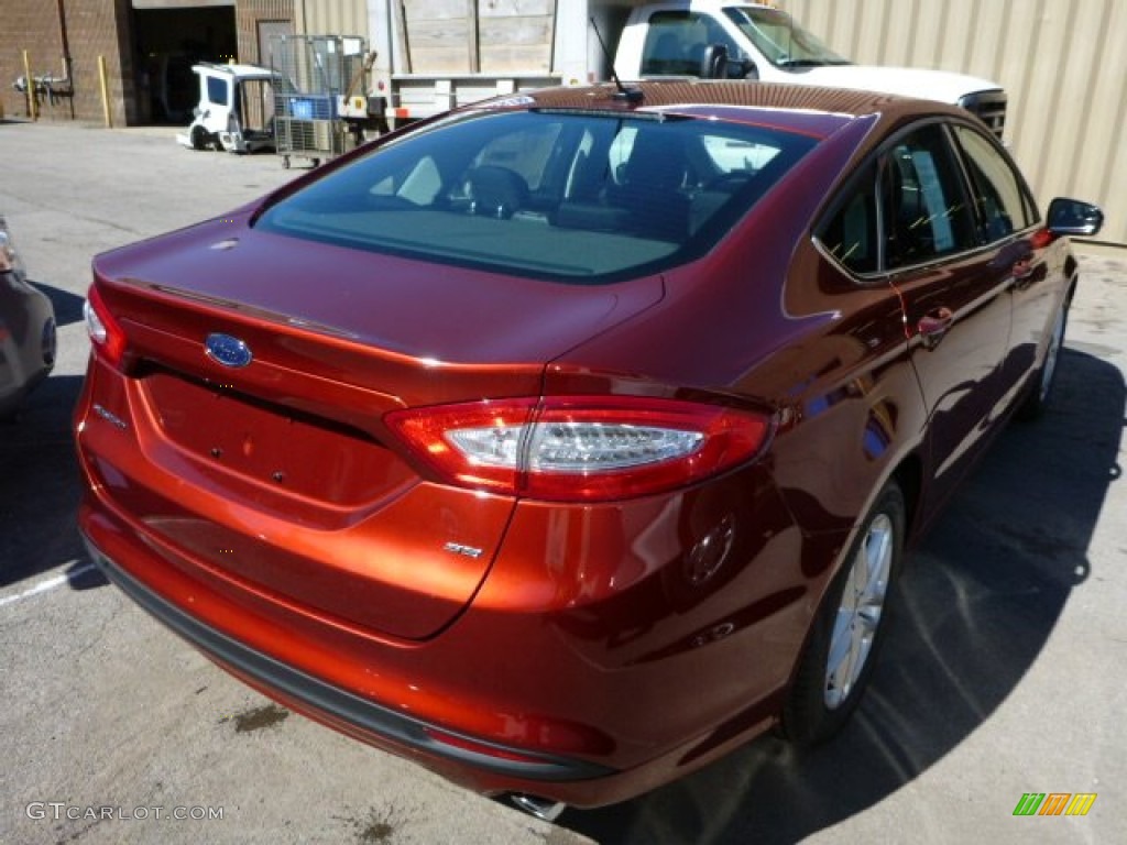 Sunset 2014 Ford Fusion SE Exterior Photo #85856749