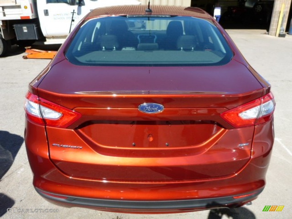 Sunset 2014 Ford Fusion SE Exterior Photo #85856773