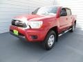 2012 Barcelona Red Metallic Toyota Tacoma SR5 Prerunner Double Cab  photo #7