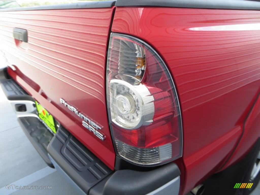 2012 Tacoma SR5 Prerunner Double Cab - Barcelona Red Metallic / Sand Beige photo #18