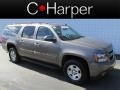 2013 Mocha Steel Metallic Chevrolet Suburban LT 4x4  photo #1