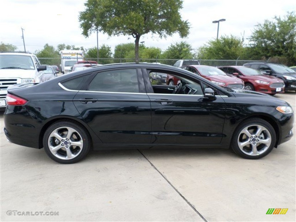 Dark Side 2014 Ford Fusion SE Exterior Photo #85858459