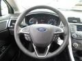 Charcoal Black Steering Wheel Photo for 2014 Ford Fusion #85858705