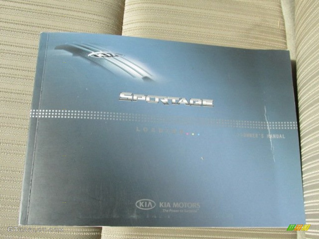 2009 Sportage LX V6 4x4 - Black Cherry / Beige photo #18