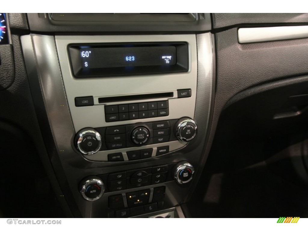 2012 Fusion SEL V6 - Black / Charcoal Black photo #9