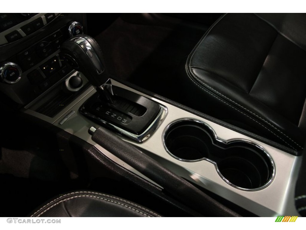 2012 Fusion SEL V6 - Black / Charcoal Black photo #10