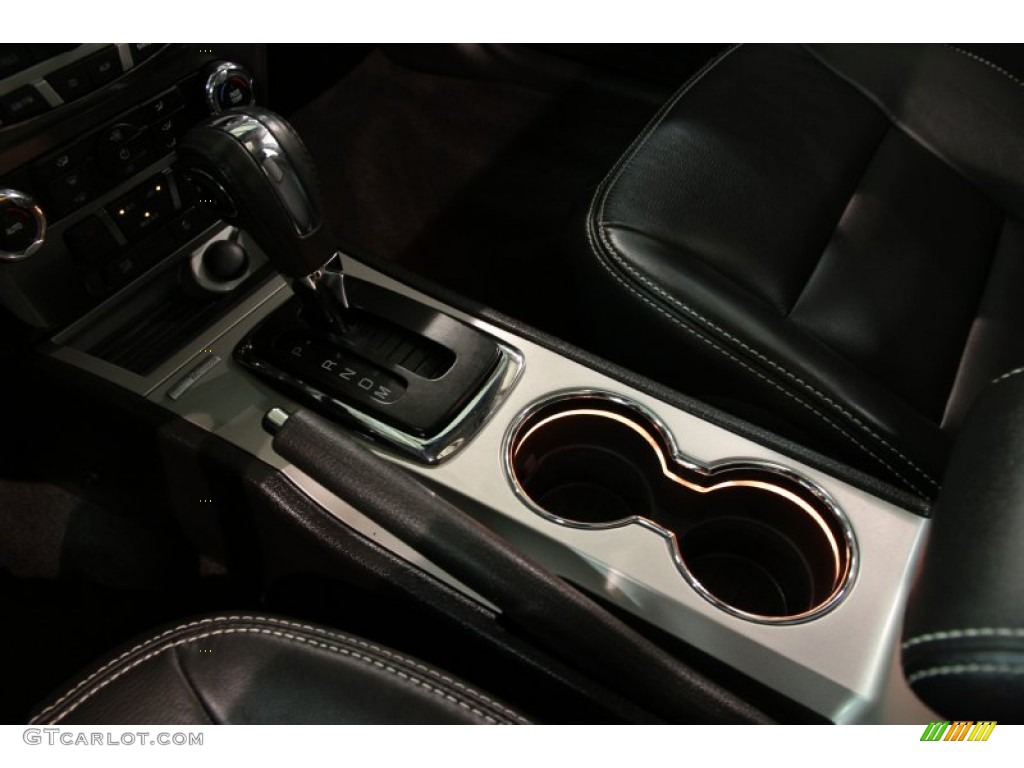 2012 Fusion SEL V6 - Black / Charcoal Black photo #11