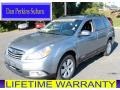 2011 Steel Silver Metallic Subaru Outback 2.5i Premium Wagon  photo #1