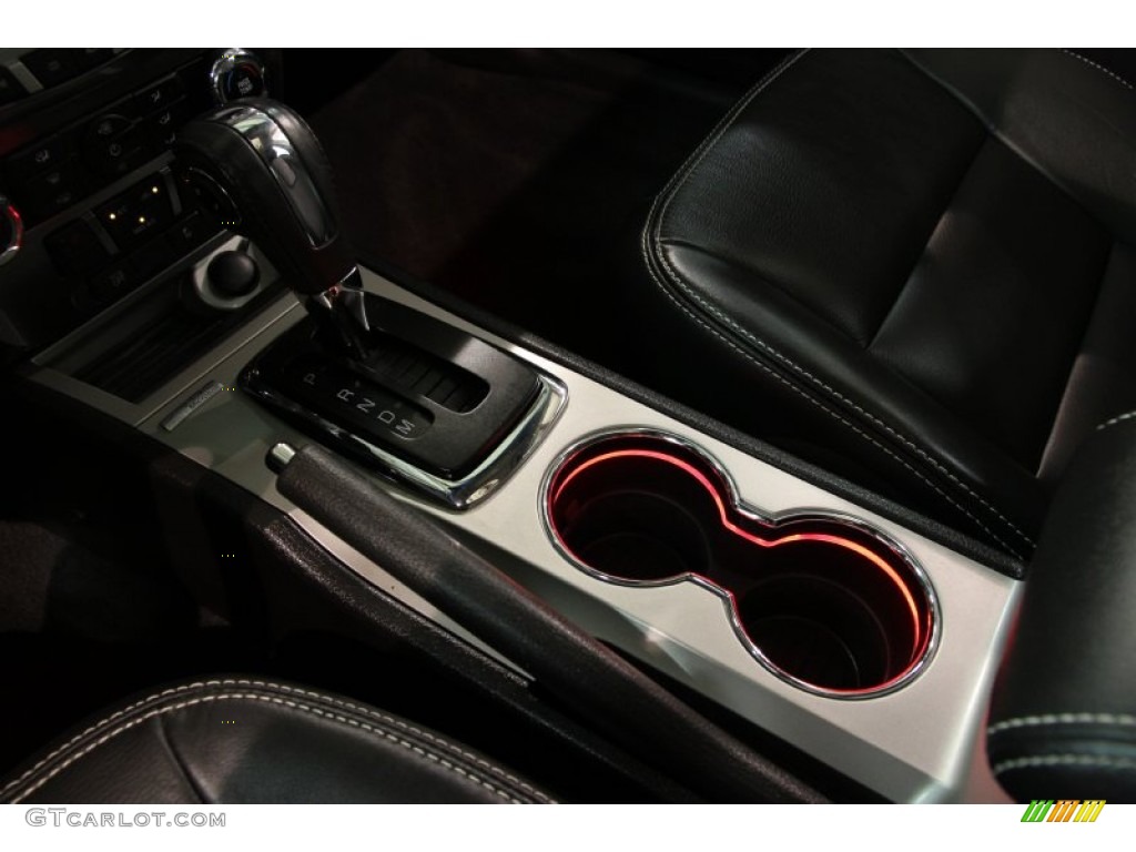 2012 Fusion SEL V6 - Black / Charcoal Black photo #12