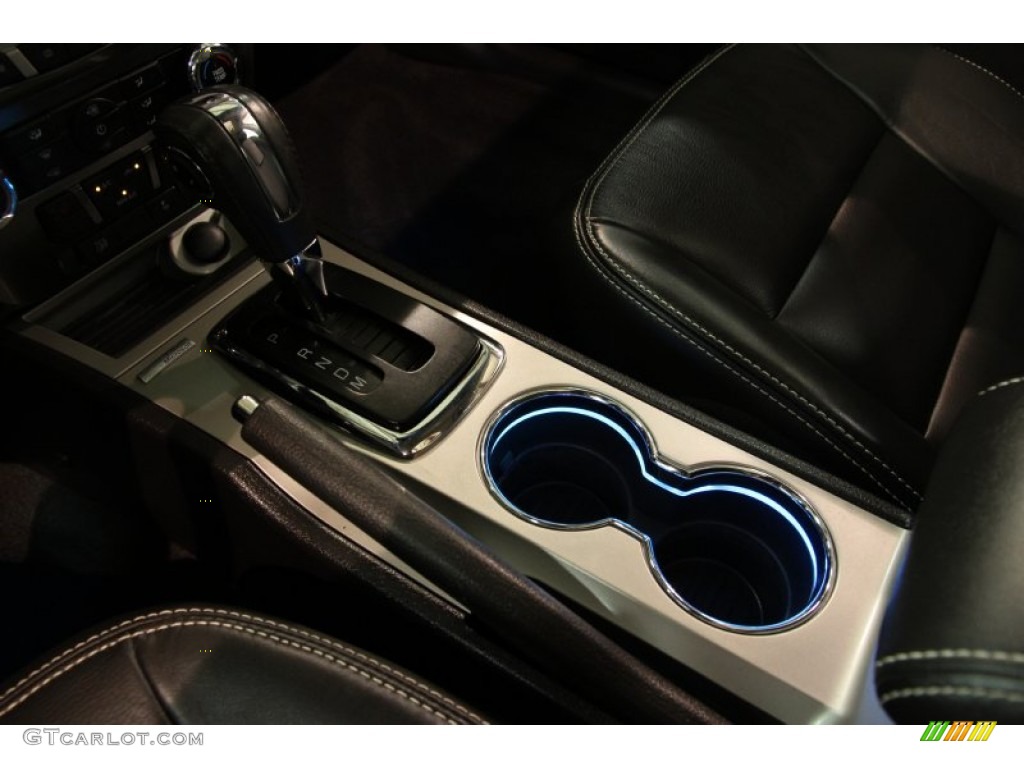 2012 Fusion SEL V6 - Black / Charcoal Black photo #13