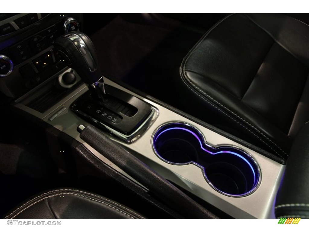 2012 Fusion SEL V6 - Black / Charcoal Black photo #15