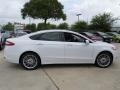 2014 Oxford White Ford Fusion SE EcoBoost  photo #6