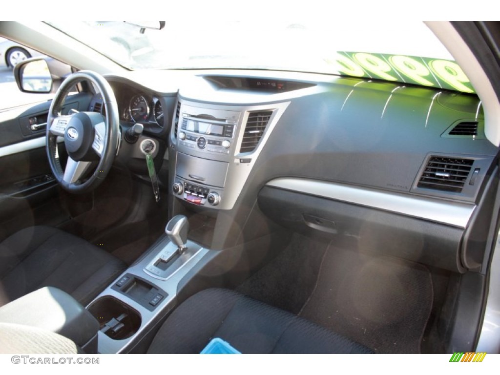 2011 Outback 2.5i Premium Wagon - Steel Silver Metallic / Off Black photo #9