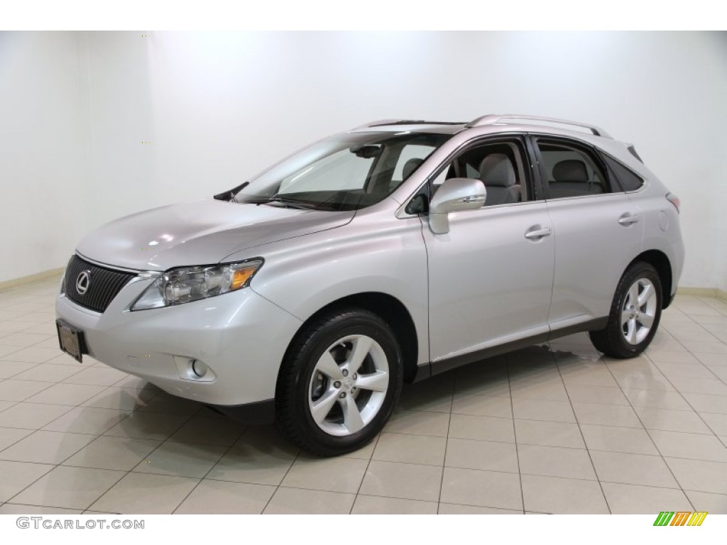 Tungsten Silver Pearl 2011 Lexus RX 350 AWD Exterior Photo #85859272