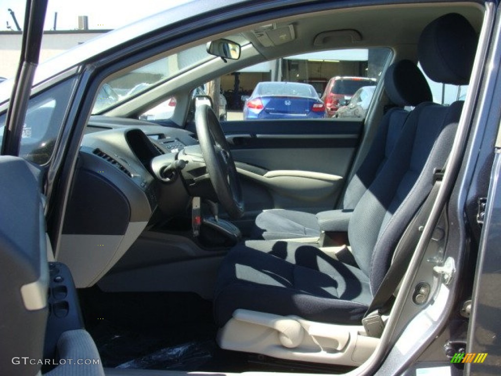 2010 Civic Hybrid Sedan - Magnetic Pearl / Blue photo #8