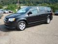 Brilliant Black Crystal Pearl 2011 Dodge Grand Caravan Mainstreet