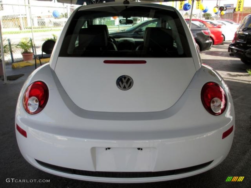 2010 New Beetle 2.5 Coupe - Candy White / Black photo #5