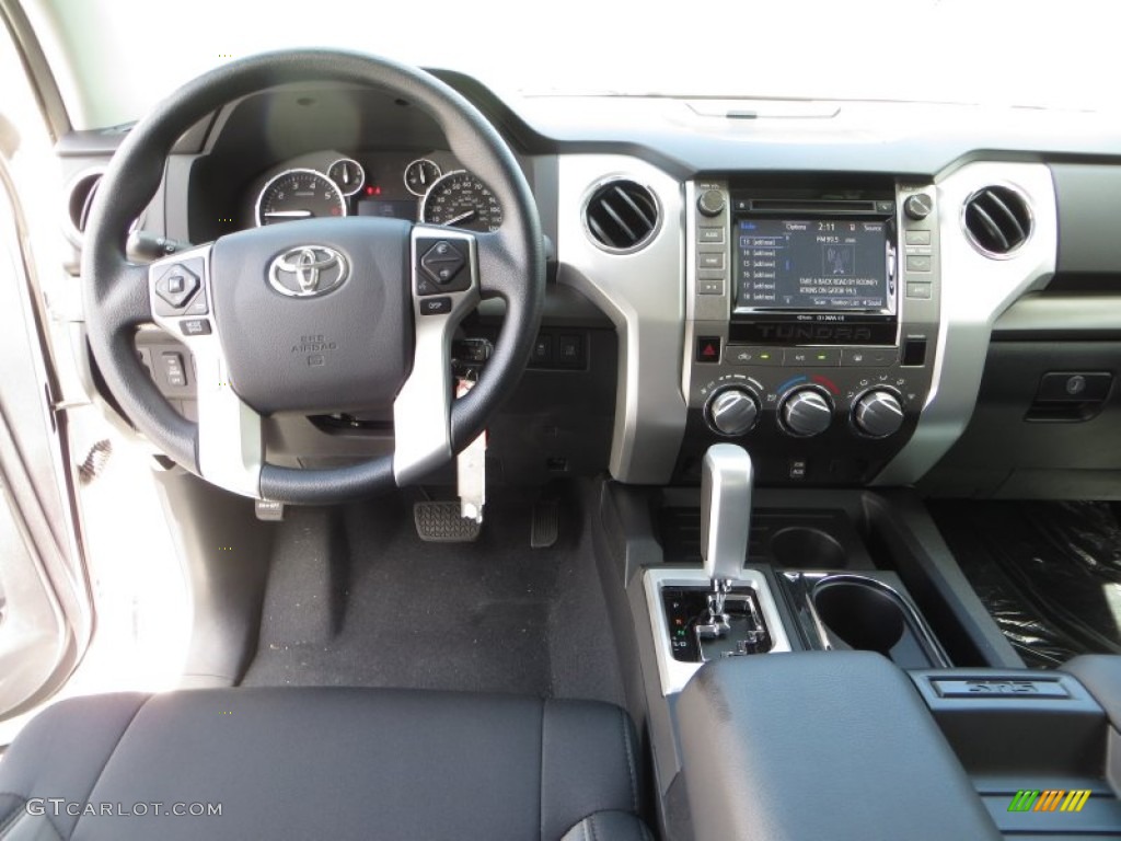 2014 Toyota Tundra SR5 Crewmax Graphite Dashboard Photo #85862332