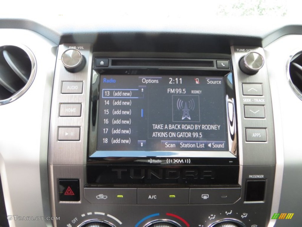 2014 Toyota Tundra SR5 Crewmax Controls Photo #85862380