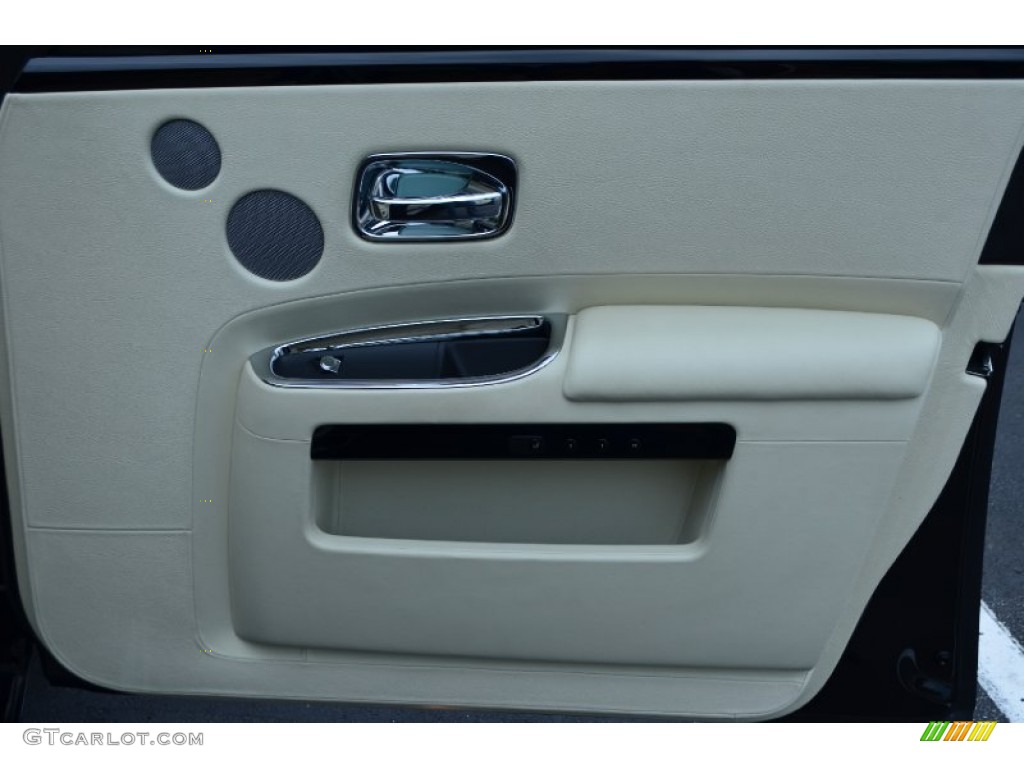 2010 Rolls-Royce Ghost Standard Ghost Model Creme Light Door Panel Photo #85862706