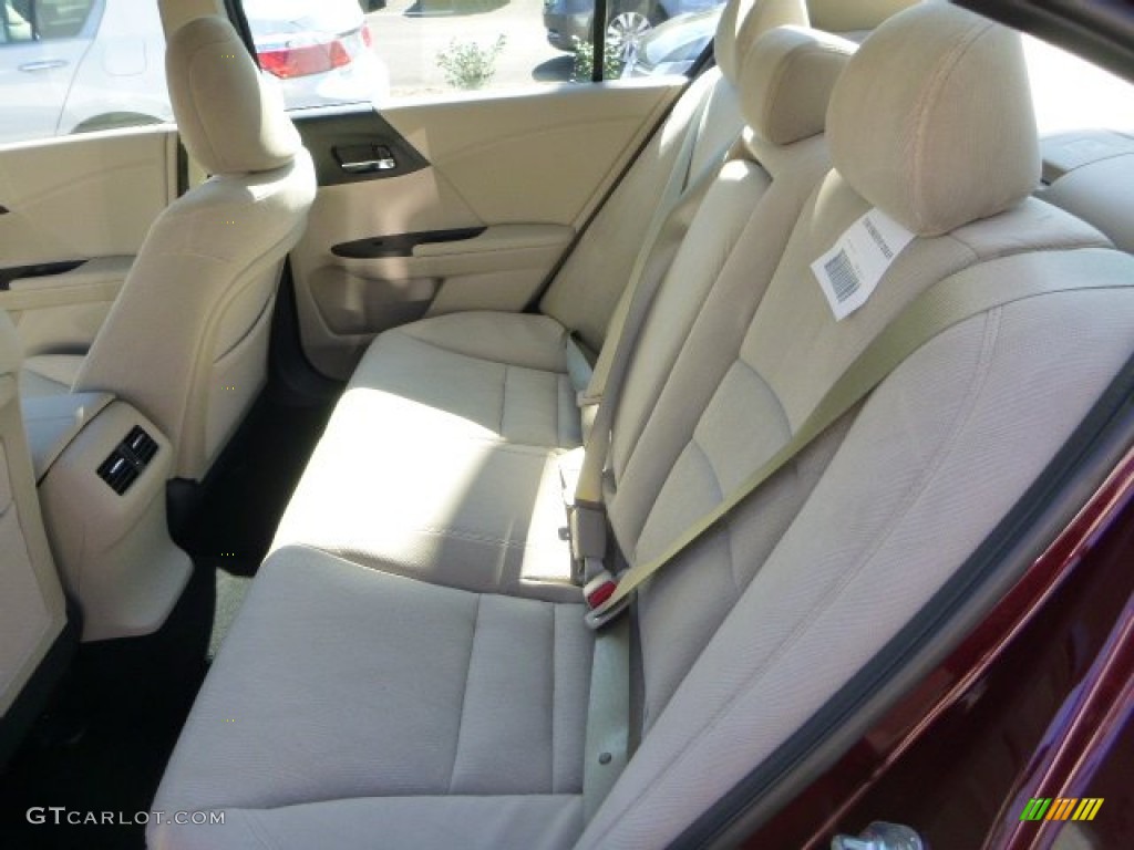 2014 Accord EX Sedan - Basque Red Pearl II / Ivory photo #11
