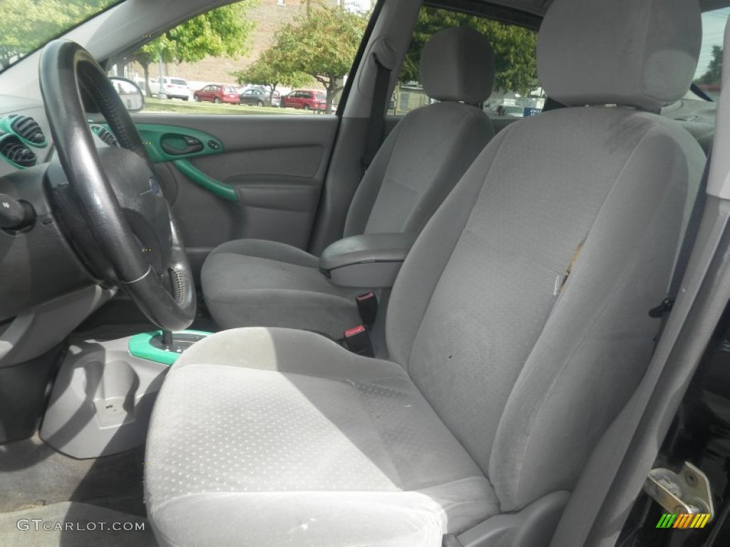 2003 Focus ZTS Sedan - Pitch Black / Medium Graphite photo #2