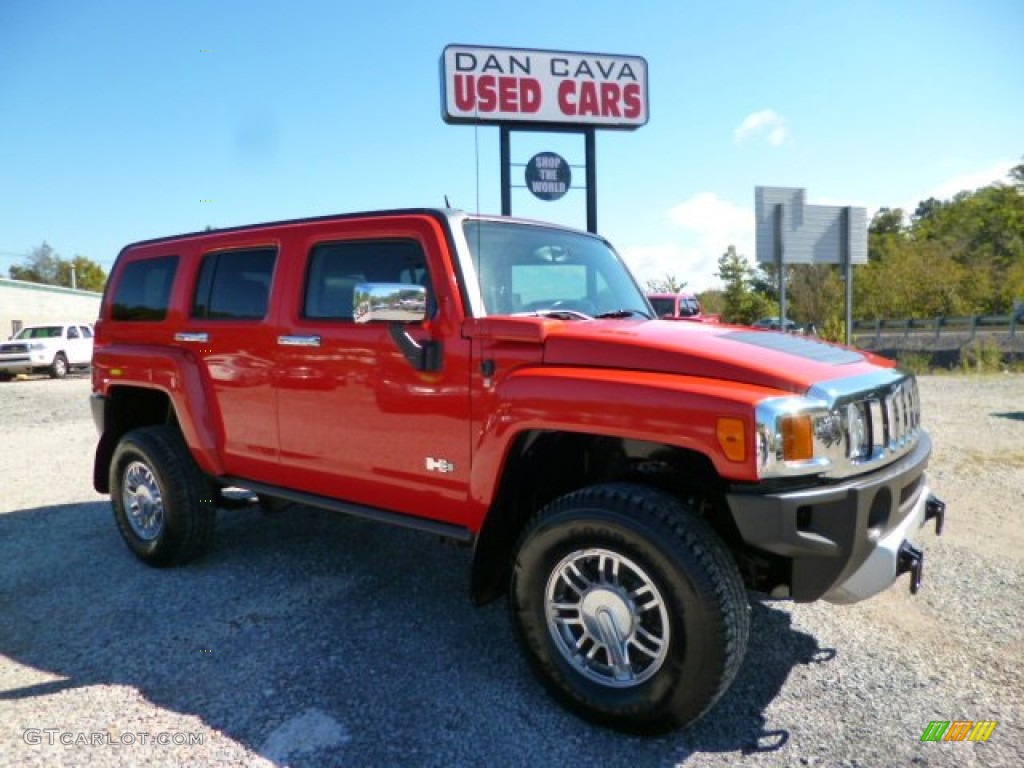 Solar Flare Metallic Hummer H3