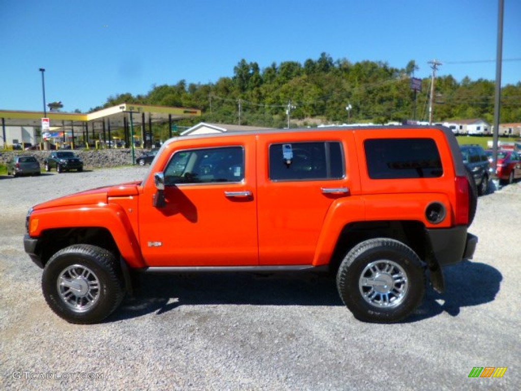 Solar Flare Metallic 2008 Hummer H3 Alpha Exterior Photo #85863074