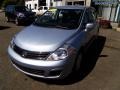 2012 Arctic Blue Metallic Nissan Versa 1.8 S Hatchback  photo #5