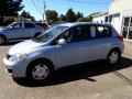 2012 Arctic Blue Metallic Nissan Versa 1.8 S Hatchback  photo #6