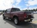 2005 Dark Toreador Red Metallic Ford F250 Super Duty XLT Crew Cab 4x4  photo #8