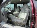 2005 Dark Toreador Red Metallic Ford F250 Super Duty XLT Crew Cab 4x4  photo #12