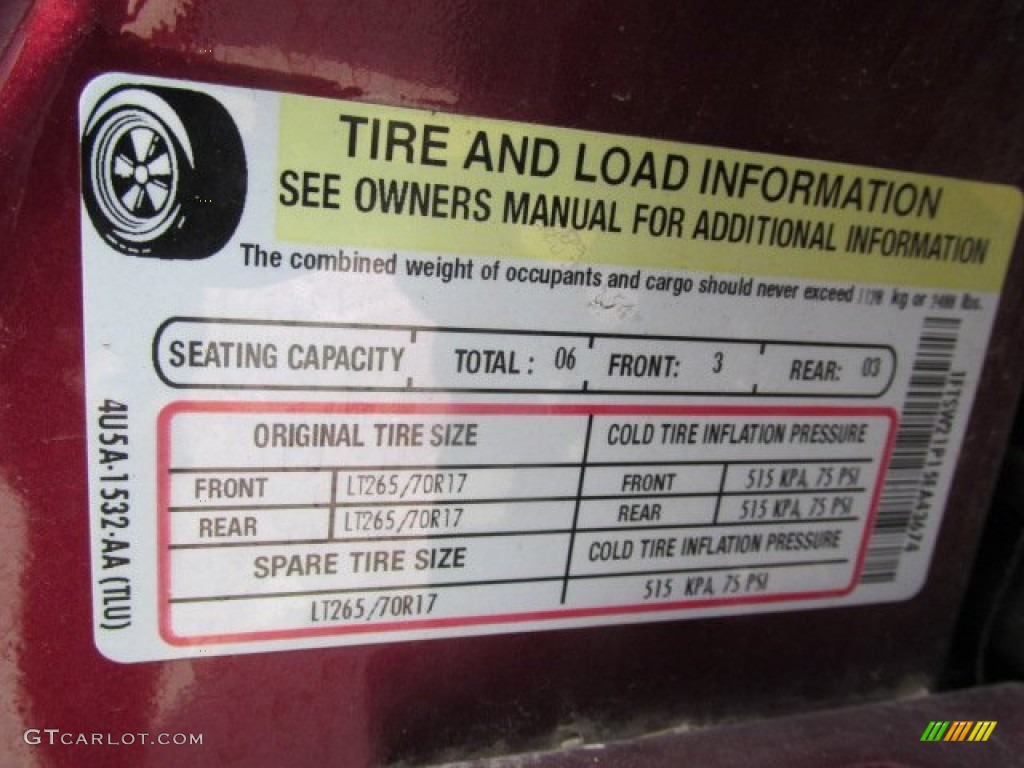 2005 F250 Super Duty XLT Crew Cab 4x4 - Dark Toreador Red Metallic / Medium Flint photo #18