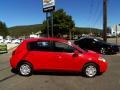 2012 Red Alert Nissan Versa 1.8 S Hatchback  photo #4