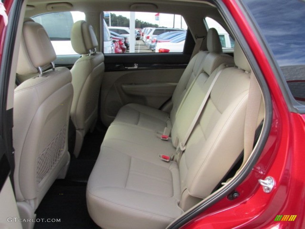 2011 Kia Sorento EX V6 AWD Rear Seat Photo #85864954