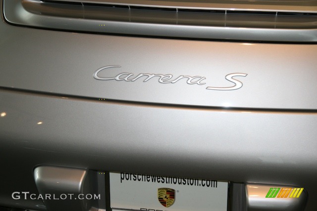 2008 911 Carrera S Coupe - Arctic Silver Metallic / Black photo #10