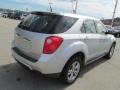 2010 Silver Ice Metallic Chevrolet Equinox LS AWD  photo #7