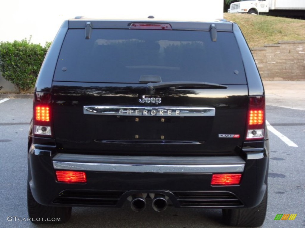 2008 Grand Cherokee SRT8 4x4 - Black / Dark Slate Gray photo #27