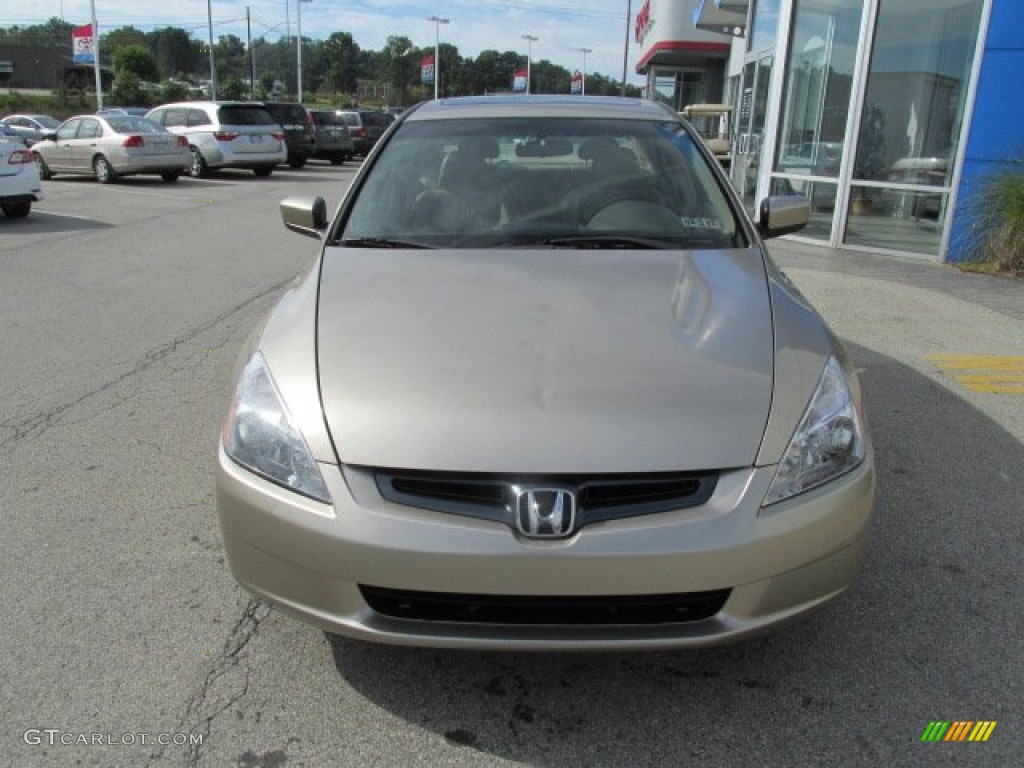 2003 Accord EX-L Sedan - Desert Mist Metallic / Ivory photo #5