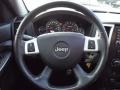 2008 Jeep Grand Cherokee Dark Slate Gray Interior Steering Wheel Photo
