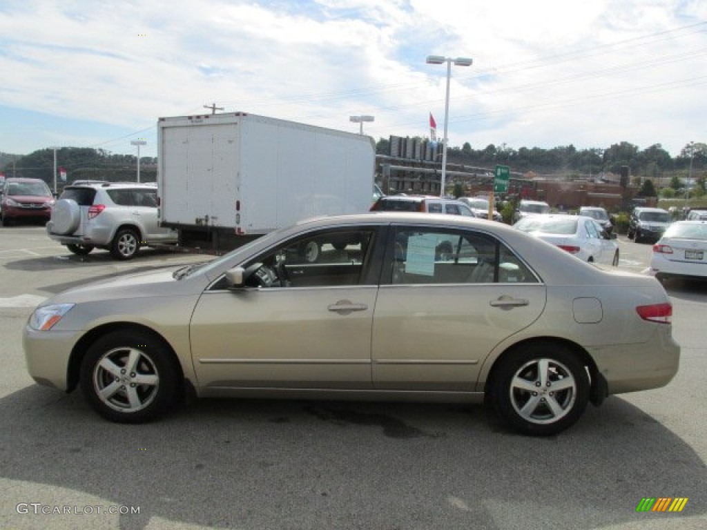 2003 Accord EX-L Sedan - Desert Mist Metallic / Ivory photo #7