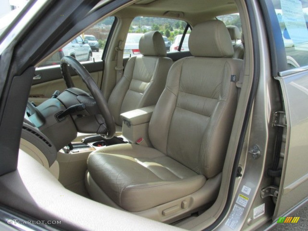 2003 Accord EX-L Sedan - Desert Mist Metallic / Ivory photo #12