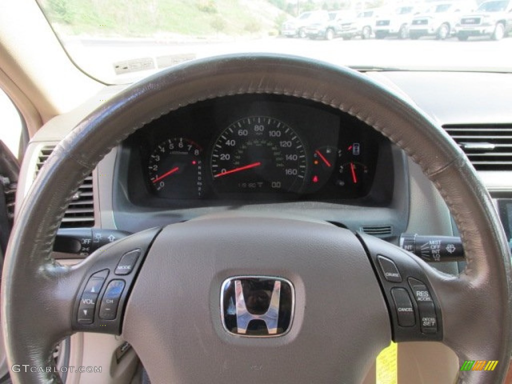2003 Accord EX-L Sedan - Desert Mist Metallic / Ivory photo #17
