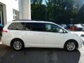 2011 Super White Toyota Sienna XLE  photo #2