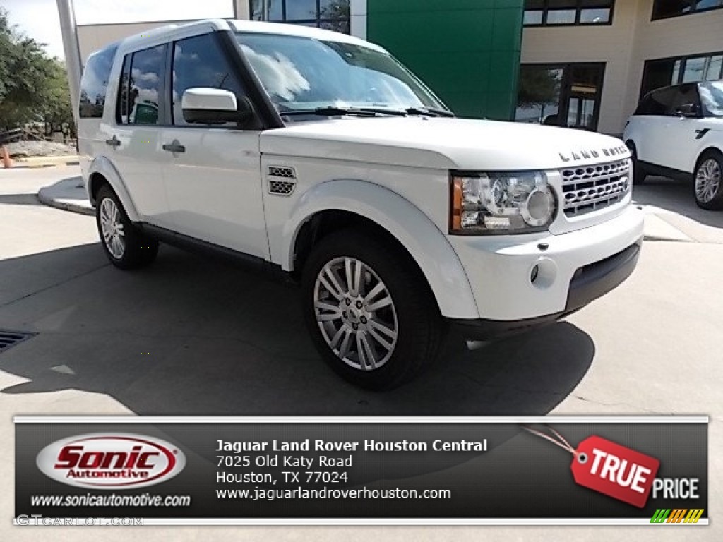 2011 LR4 HSE - Fuji White / Almond/Nutmeg photo #1