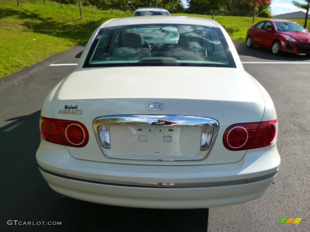 2005 Amanti  - Pearl White / Gray photo #6