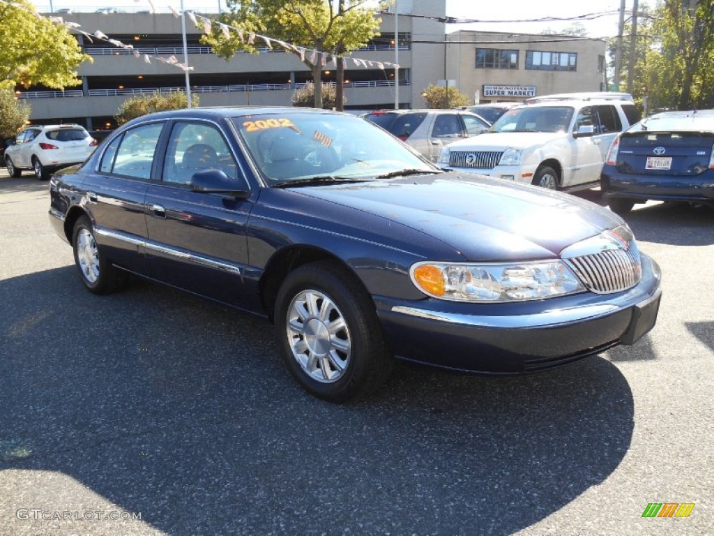 Pearl Blue Lincoln Continental